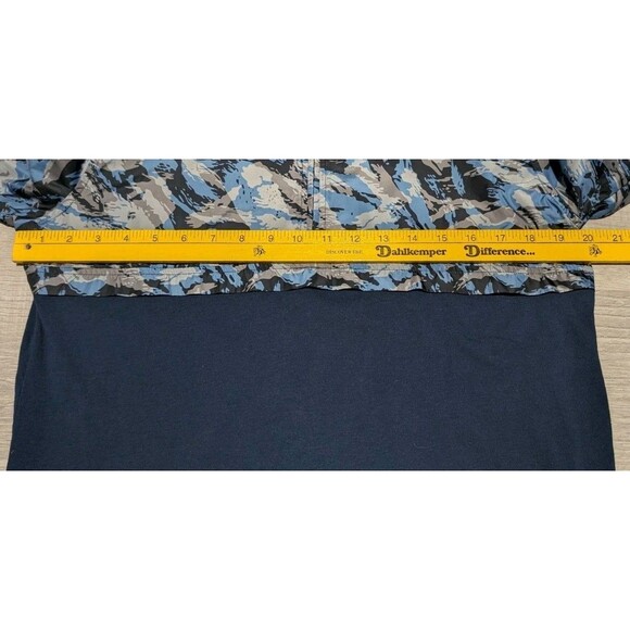 Under Armour Jacket Camo 1/2 Zip Pullover Lightweight Run Jog Men's Size Medium - Picture 6 of 8